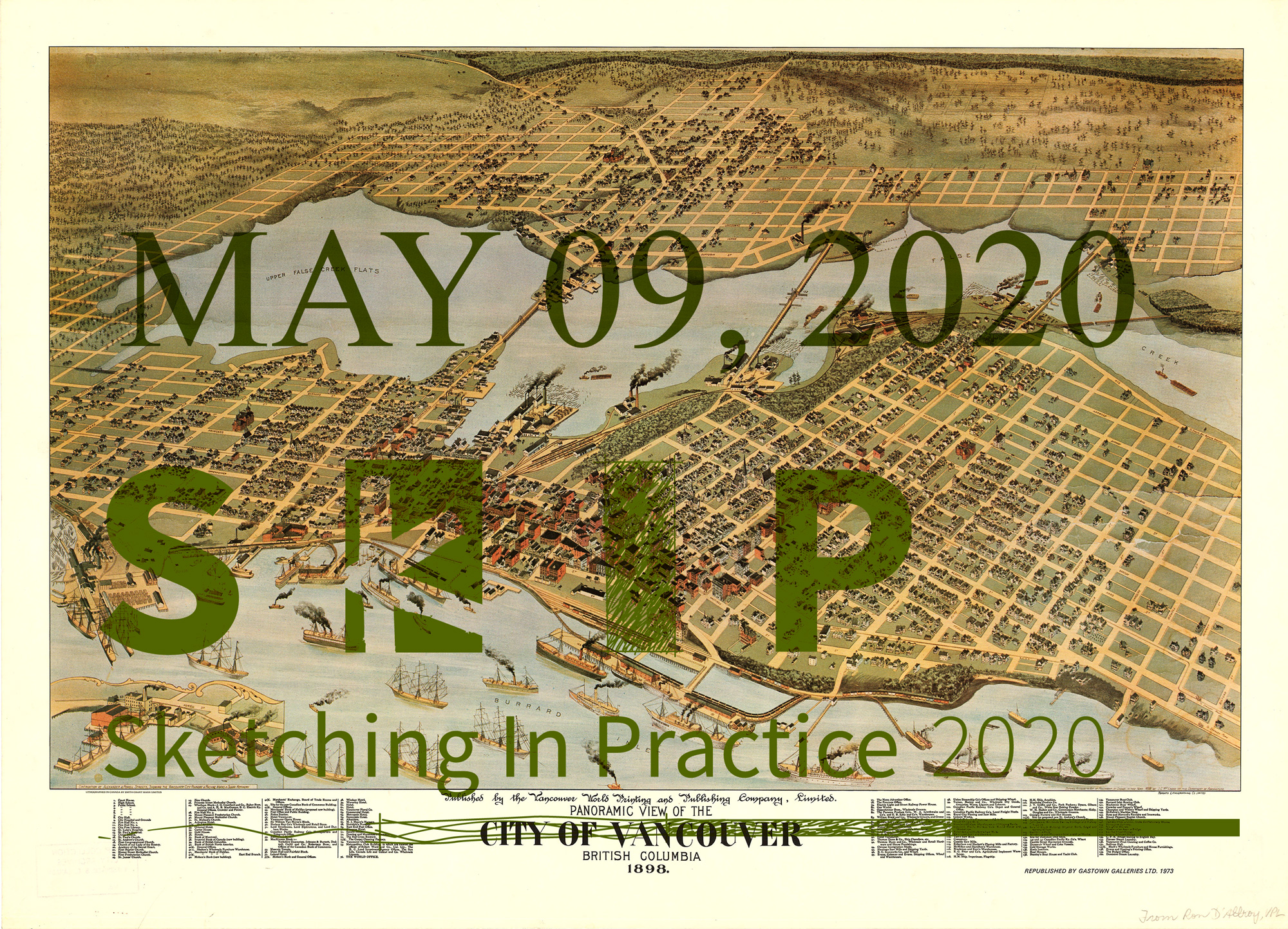 The date of the sketching in practice symposium is May 09 2020